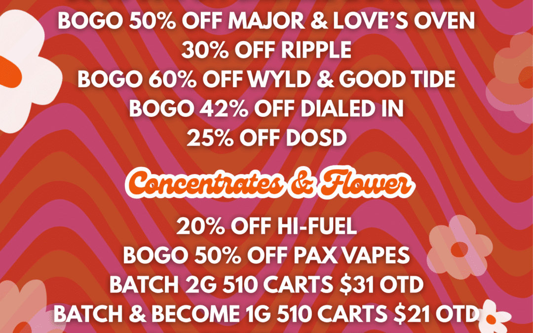 「4ルーブル50コペイカ」　クーポン Colorado 420 Deals at Mag Road | Magnolia Road Cannabis Co.